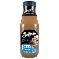 Breyers Iced Coffee, Cookies & Cream - 13.7 Fluid ounce 