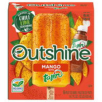 Outshine Fruit Ice Bars, Mango with Tajin - 6 Each 