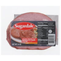 Sugardale Ham Steak, Boneless, Hickory Smoked, 2 Pack - 2 Each 