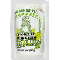 La Bonne Vie Goat Cheese, Organic, Garlic & Herbs - 4 Ounce 