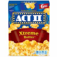 ACT II ACT II Xtreme Butter Microwave Popcorn, 16.5 Ounce 