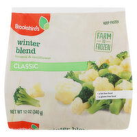 Brookshire's Classic Winter Blend, Broccoli & Cauliflower - 12 Ounce 