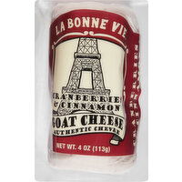 La Bonne Vie Goat Cheese, Cranberries & Cinnamon