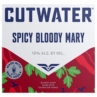 Cutwater Vodka, Spicy Bloody Mary - 4 Each 