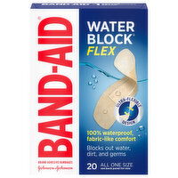 Band-Aid Adhesive Bandages, All One Size - 20 Each 