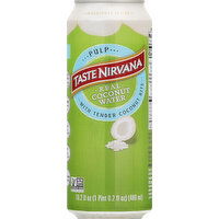 Taste Nirvana Coconut Water, Pulp - 16.2 Ounce 