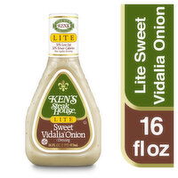 Ken's Steak House Dressing, Lite, Sweet Vidalia Onion - 16 Fluid ounce 