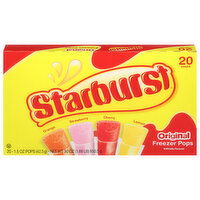 Starburst Freezer Pops, Original, Assorted - 20 Each 