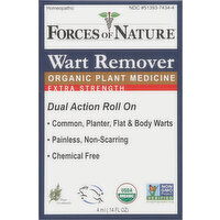 Forces of Nature Wart Remover, Organic, Extra Strength - 0.14 Fluid ounce 