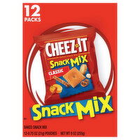 Cheez-It Snack Mix, Classic, Baked, 12 Packs - 12 Each 