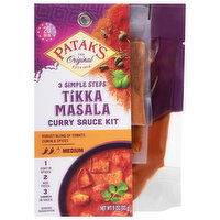 Patak's Curry Sauce Kit, Tikka Masala, Medium - 11 Ounce 