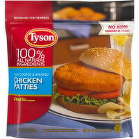 Tyson Fully Cooked Chicken Patties, 26 oz. (Frozen) - 26 Ounce 