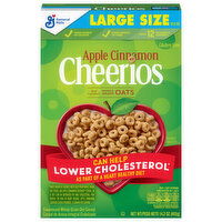 Cheerios Cereal, Apple Cinnamon, Large Size