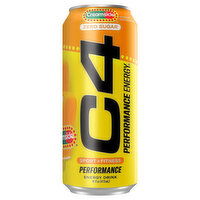 C4 Energy Drink, Zero Sugar, Creamsicle