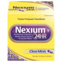 Nexium Acid Reducer, 24 Hr, 20 mg, Clear Minis, Capsules - 14 Each 