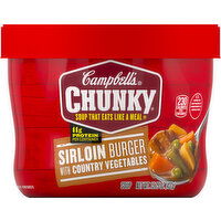 Campbell's Soup, Sirloin Burger with Country Vegetables