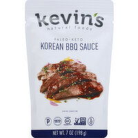 Kevins BBQ Sauce, Korean, Mild - 7 Ounce 