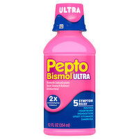 Pepto Bismol Upset Stomach Reliever/Antidiarrheal - 12 Fluid ounce 