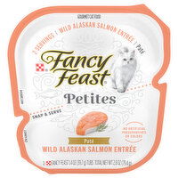 Fancy Feast Cat Food, Gourmet, Wild Alaskan Salmon Entree, Pate