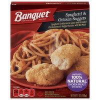 Banquet Spaghetti & Chicken Nuggets - 7 Ounce 