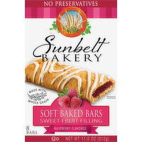 Sunbelt Bakery Soft Baked Bars, Raspberry Flavored