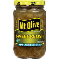 Mt Olive Relish, Sweet - 8 Fluid ounce 