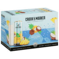 Crook & Marker Beer, Cocolada, Coconut & Pineapple, 8 Pack - 8 Each 