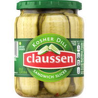 Claussen Kosher Dill Pickle Sandwich Slices - 20 Fluid ounce 