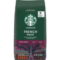 Starbucks Coffee, 100% Arabica, Whole Bean, Dark Roast, French Roast - 12 Ounce 