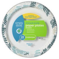 Simply Done Paper Plates, Designer, Everyday