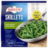 Birds Eye Green Beans, Garlic Butter - 11 Ounce 