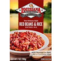 Louisiana Fish Fry Products Entree Mix, Red Beans & Rice, New Orleans Style - 7 Ounce 