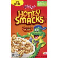 Honey Smacks Cereal, Sweetened Puffed Wheat - 15.3 Ounce 