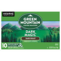 Green Mountain Coffee Roasters Coffee, Dark Roast, Dark Magic, K-Cup Pods