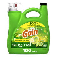 Gain Liquid Laundry Detergent, Original Scent, 100 loads - 144 Fluid Ounce