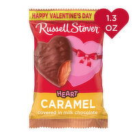 Russell Stover Milk Chocolate, Caramel, Heart