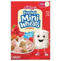 Frosted Mini-Wheats Cereal, Whole Grain, Strawberry - 14.3 Ounce 