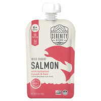 Serenity Kids Salmon, with Butternut Squash & Beet, Wild Caught, 6+ Months - 3.5 Ounce 