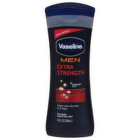 Vaseline Men Extra Strength Body & Face Lotion - 10 Fluid Ounce