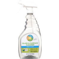 Full Circle Market Cleaner, Glass & Surface, Free & Clear - 32 Fluid ounce 