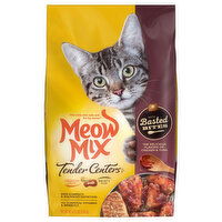 Meow Mix Cat Food, Chicken & Tuna, with Basted Bites - 48 Ounce 