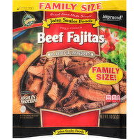 John Soules Foods Beef Fajitas, Family Size - 14 Ounce 