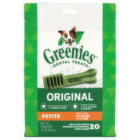 Greenies Daily Dental Treats, Original, Petite - 20 Each 