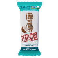 PERFECT BAR Gluten-Free Coconut Peanut Butter Refrigerated Protein Bar, Organic, 2.5 oz - 2.5 Ounce 