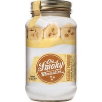 Ole Smoky Banana Pudding Cream Moonshine Tennessee Whiskey, 750 ml     - 750 Millilitre 