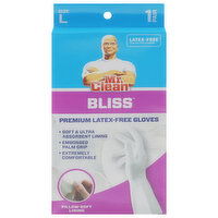 Mr. Clean Gloves, Latex-Free, Premium, Size L - 1 Each 