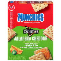 Munchies Cracker, Jalapeno Cheddar, Baked - 8 Each 