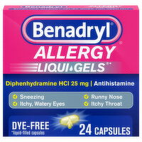 Benadryl Allergy, Capsules