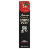 Amore Tomato Paste, Double Concentrated - 4.5 Ounce 