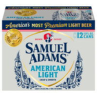 Samuel Adams Lager American Light Beer - 12 Each